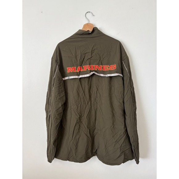 Genuine Marine-Issued Green Running Zip-Up Jacket – XL – X-Long – NWOT - Picture 4 of 4